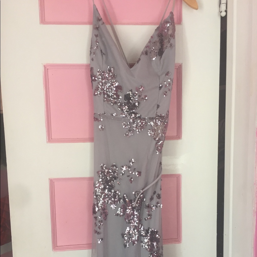 Long sequin dress